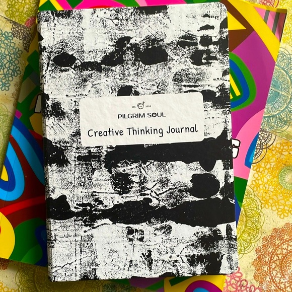 Pilgrim Soul Creative Thinking Journal & Mood Enhancing Coloring Book -NWT - Picture 1 of 16